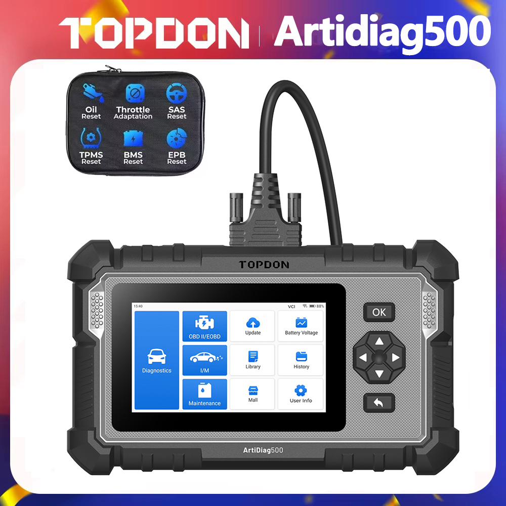 Topdon Tc001 Thermal Camera - Topdon ArtiDiag500 Samochodowe narzędzie diagnostyczne Wszystkie