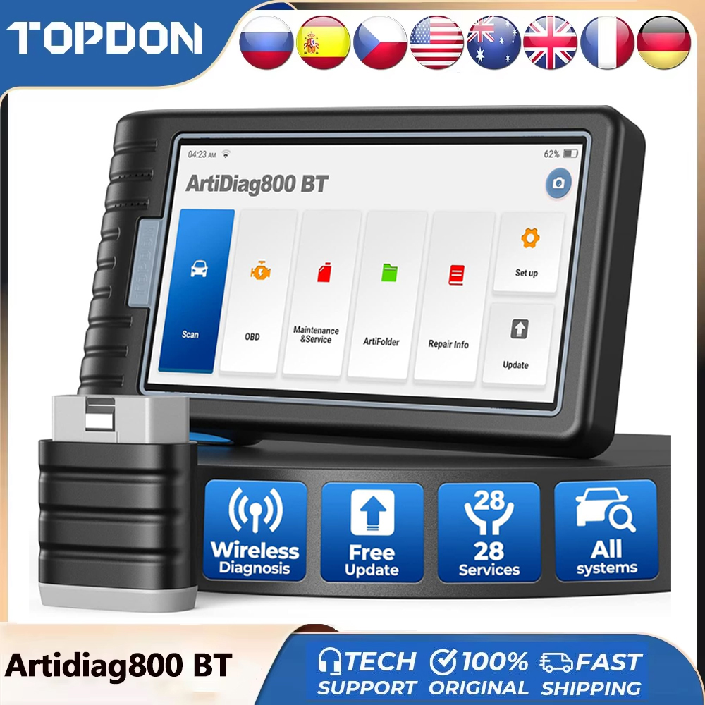 Topdon Tc001 Thermal Camera - TOPDON ArtiDiag800 BT – profesjonalne narzędzie