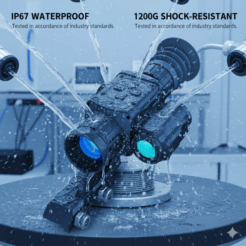 WOLF3M Termowizyjny celownik z – Thermal Scope Night Vision Monocular recenzja i cena