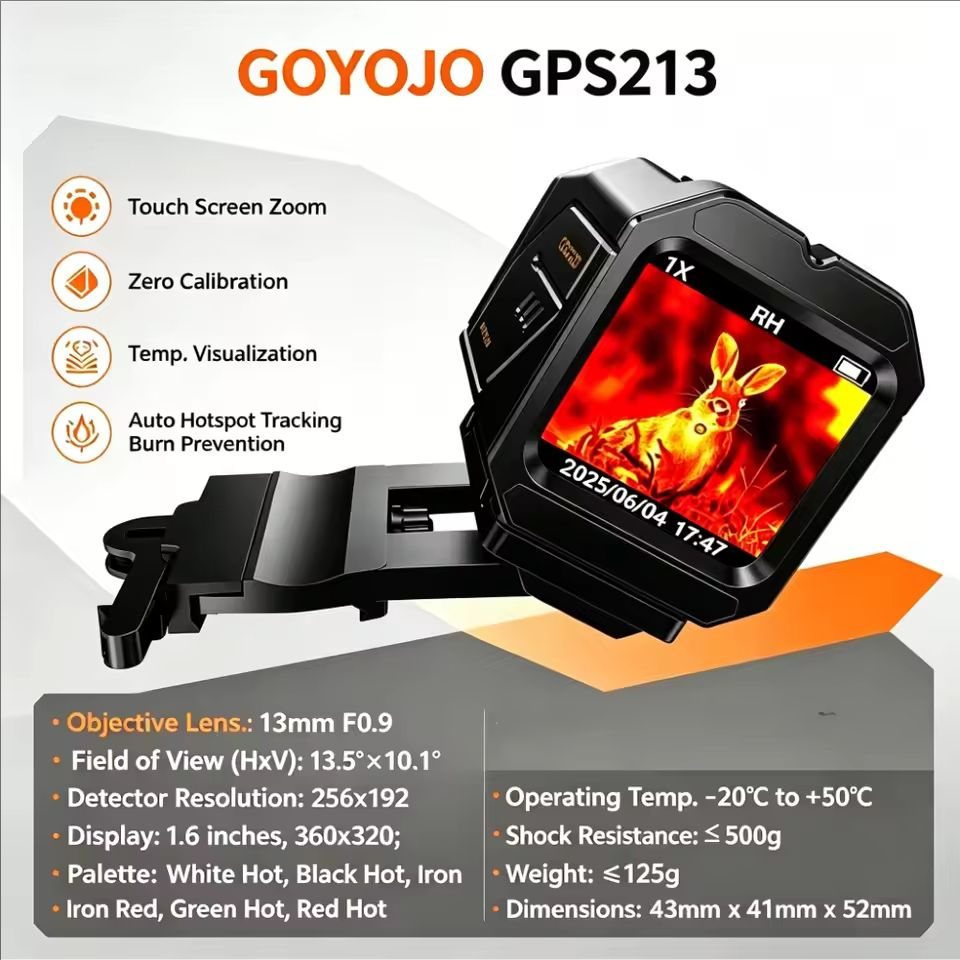 GOYOJO Mini Touch Kamera Termo – Hunting Thermal Imaging Scope recenzja i cena