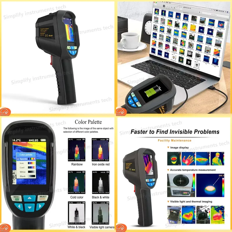 Kamera termowizyjna RX-350, ro – Thermal Imaging Camera 256X192 recenzja i cena