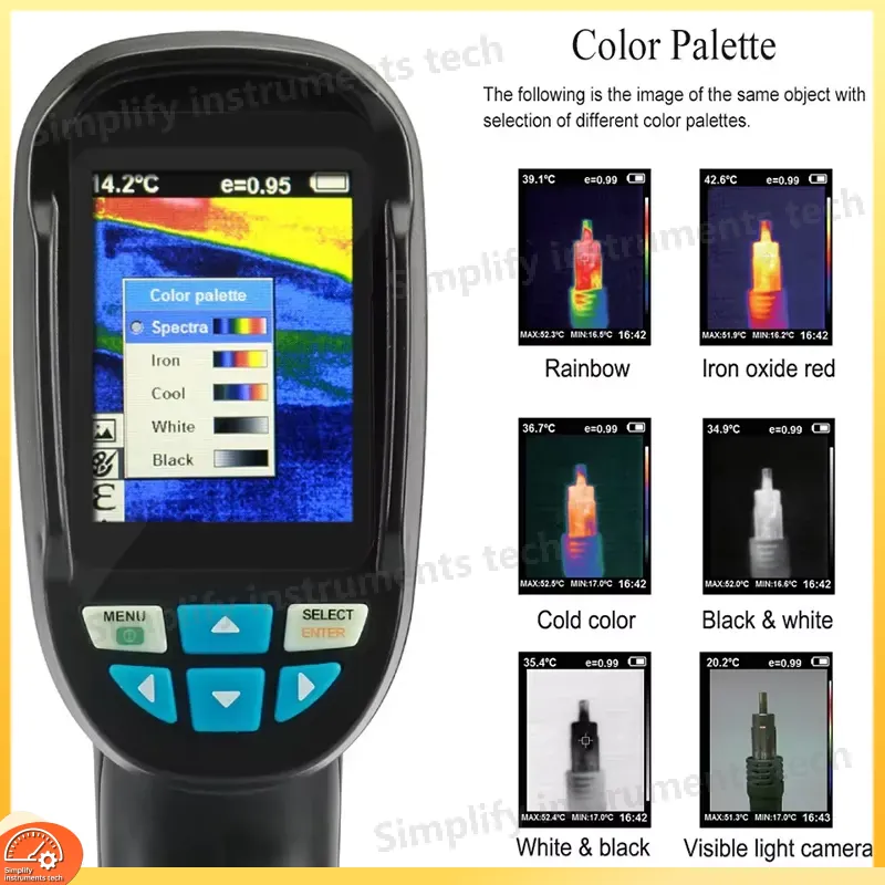 Kamera termowizyjna RX-350, ro – Thermal Imaging Camera 256X192 recenzja i cena