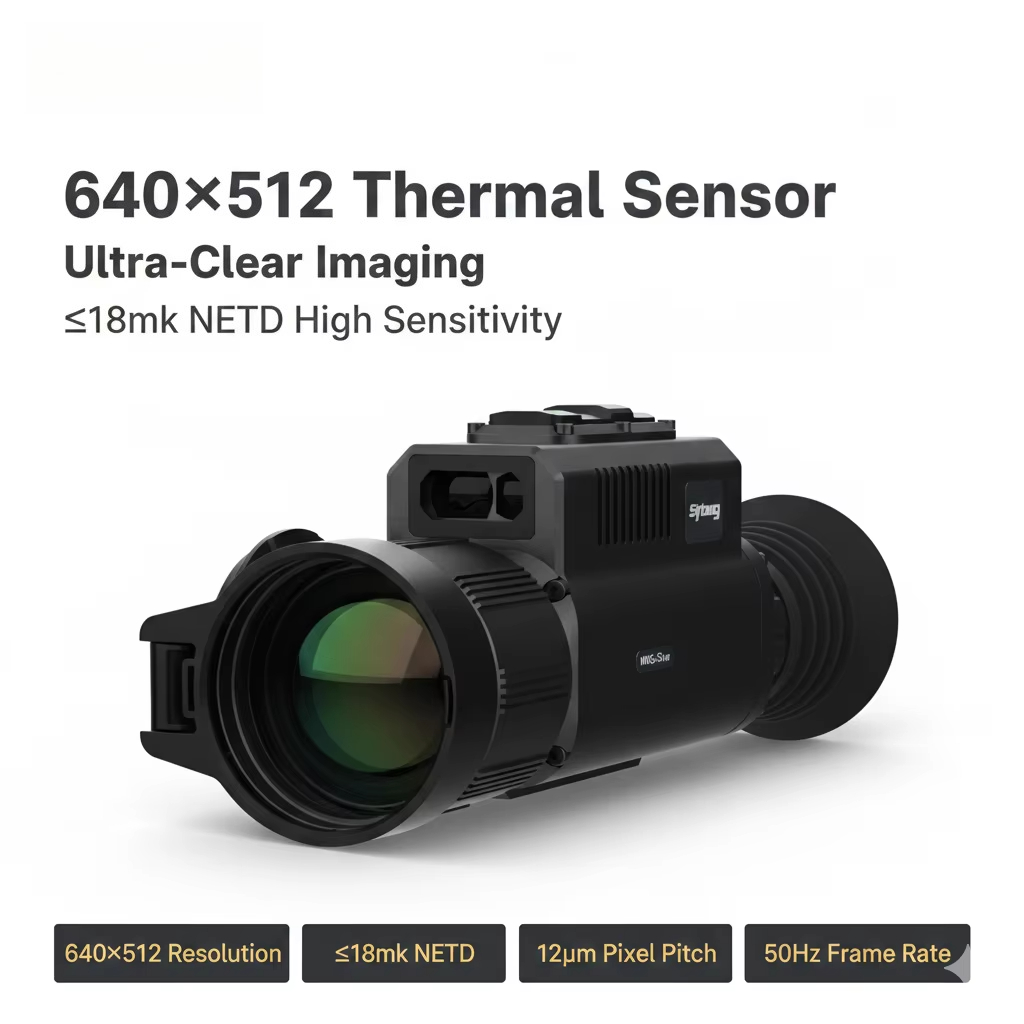 Termowizyjny celownik 640x512  – Thermal Scope Night Vision Monocular recenzja i cena