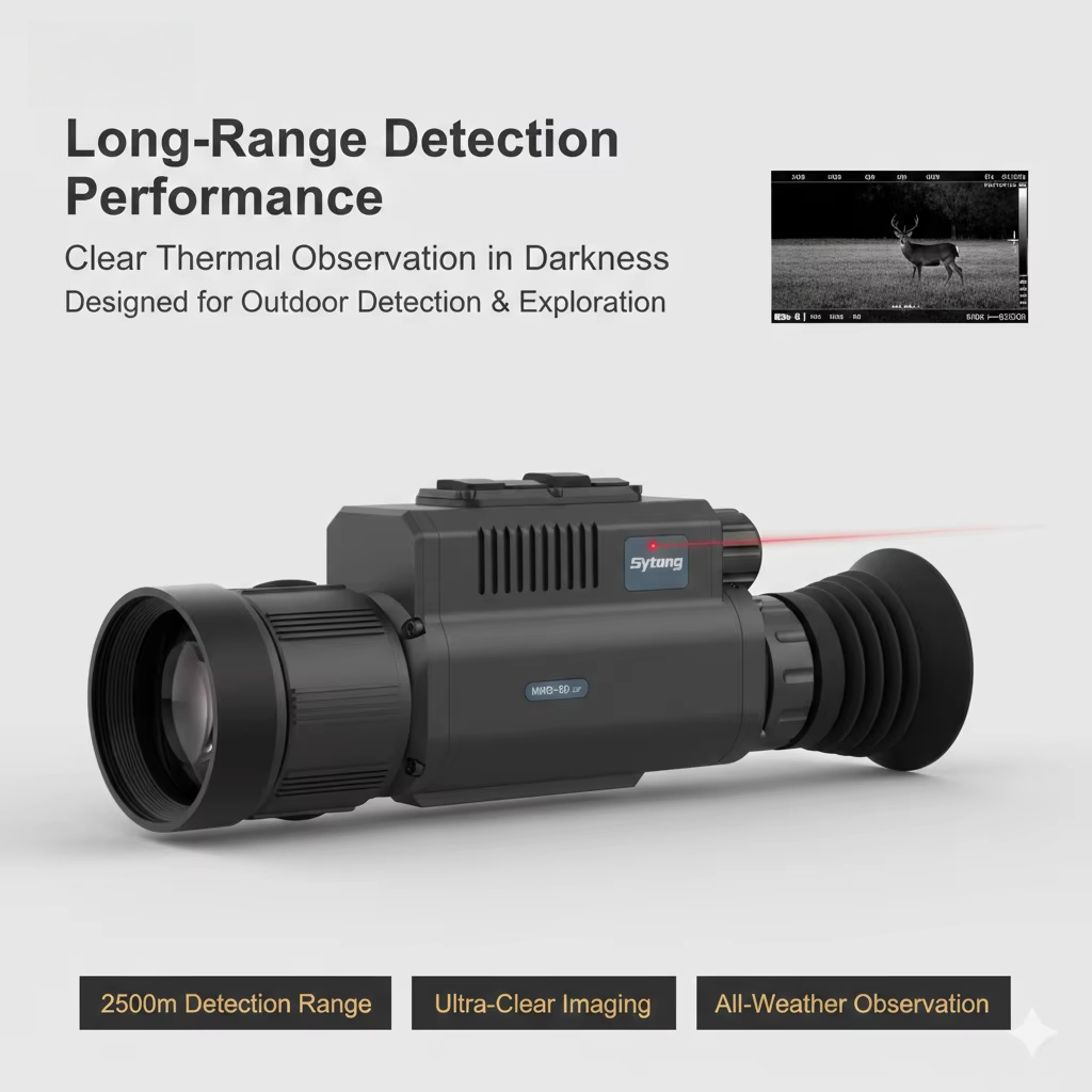 Termowizyjny celownik 640x512  – Thermal Scope Night Vision Monocular recenzja i cena