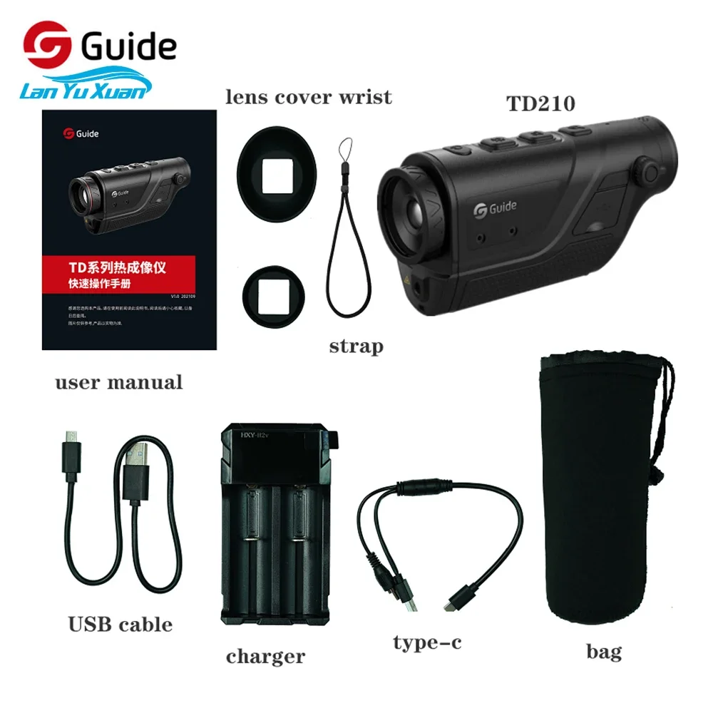 Przewodnik TD210 Kamera termow – Thermal Scope Night Vision Monocular recenzja i cena